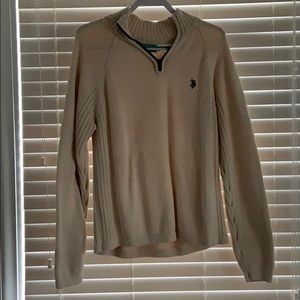 Cream Polo Pullover